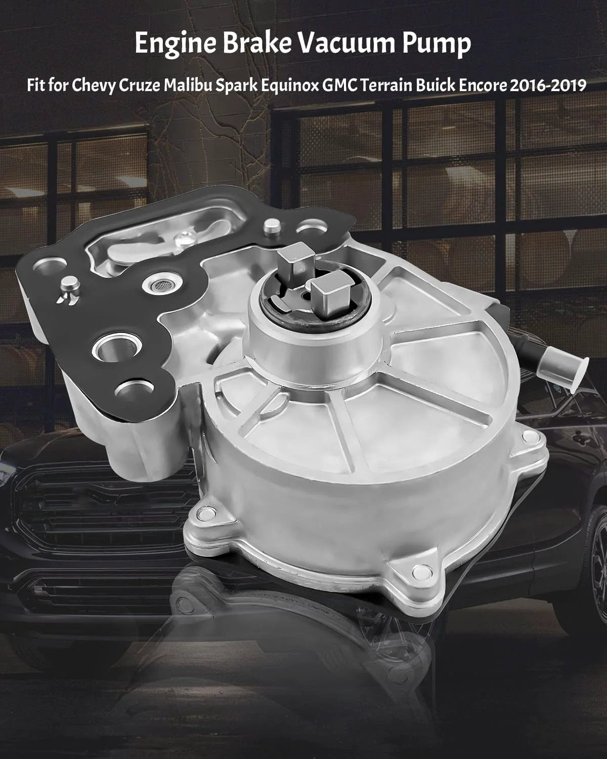 Brake Vacuum Pump Replacement For Chevy Cruze Malibu Spark Equinox GMC Terrain Buick Encore 2016 2017 2018 2019 1.4L 1.5L