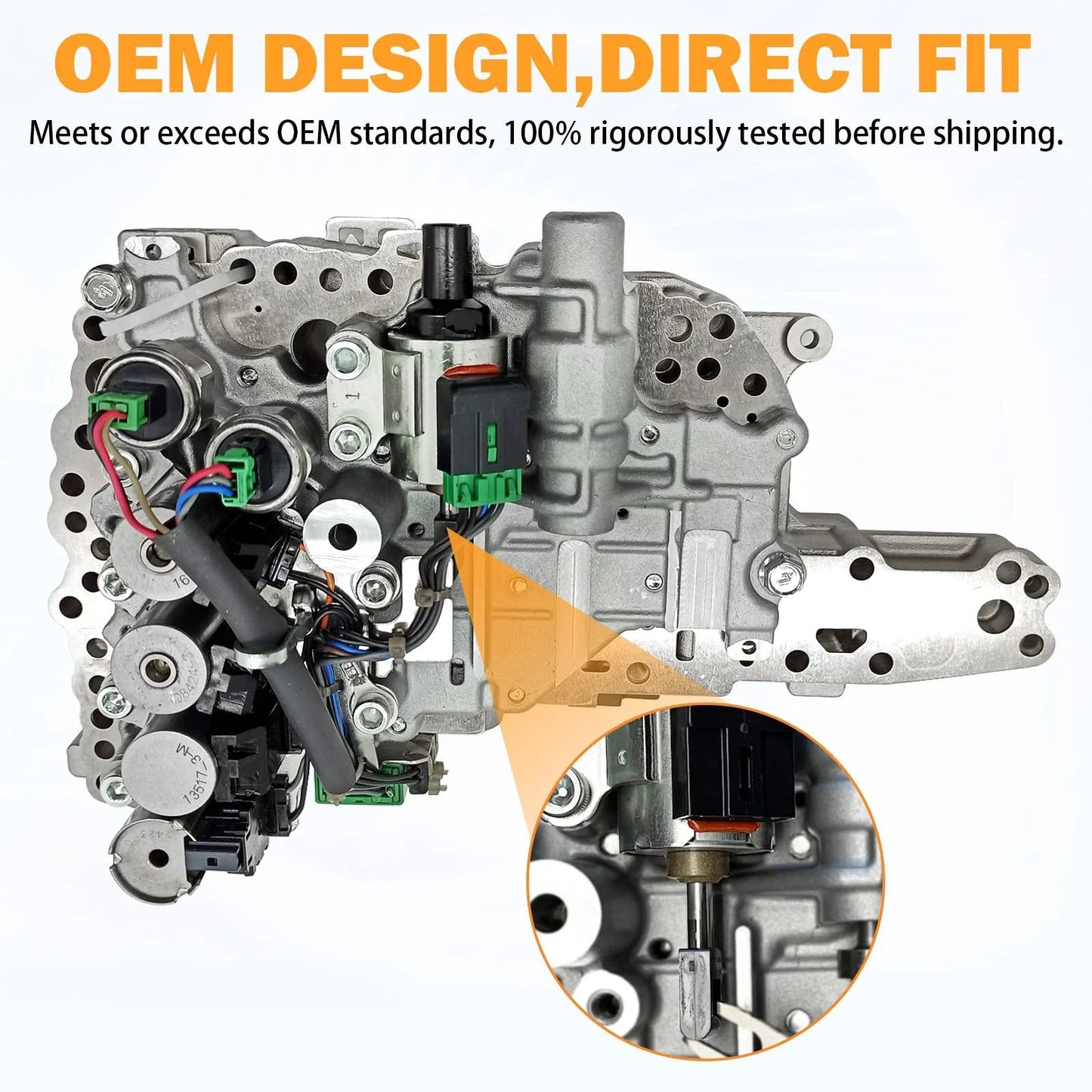 CVT Transmission Step Motor For 2009-2012 Nissan Altima 2.5L Rogue 2.5L Sentra 2.0L Dodge Caliber Valve Body Replacement JF011E RE0F10E F1CJA