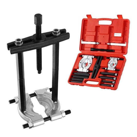 14 Piece Bearing Puller Kit With 5 Ton Capacity, Dual Jaw Sizes, Bearing Separator and Puller Set, Heavy Duty with Durable Case