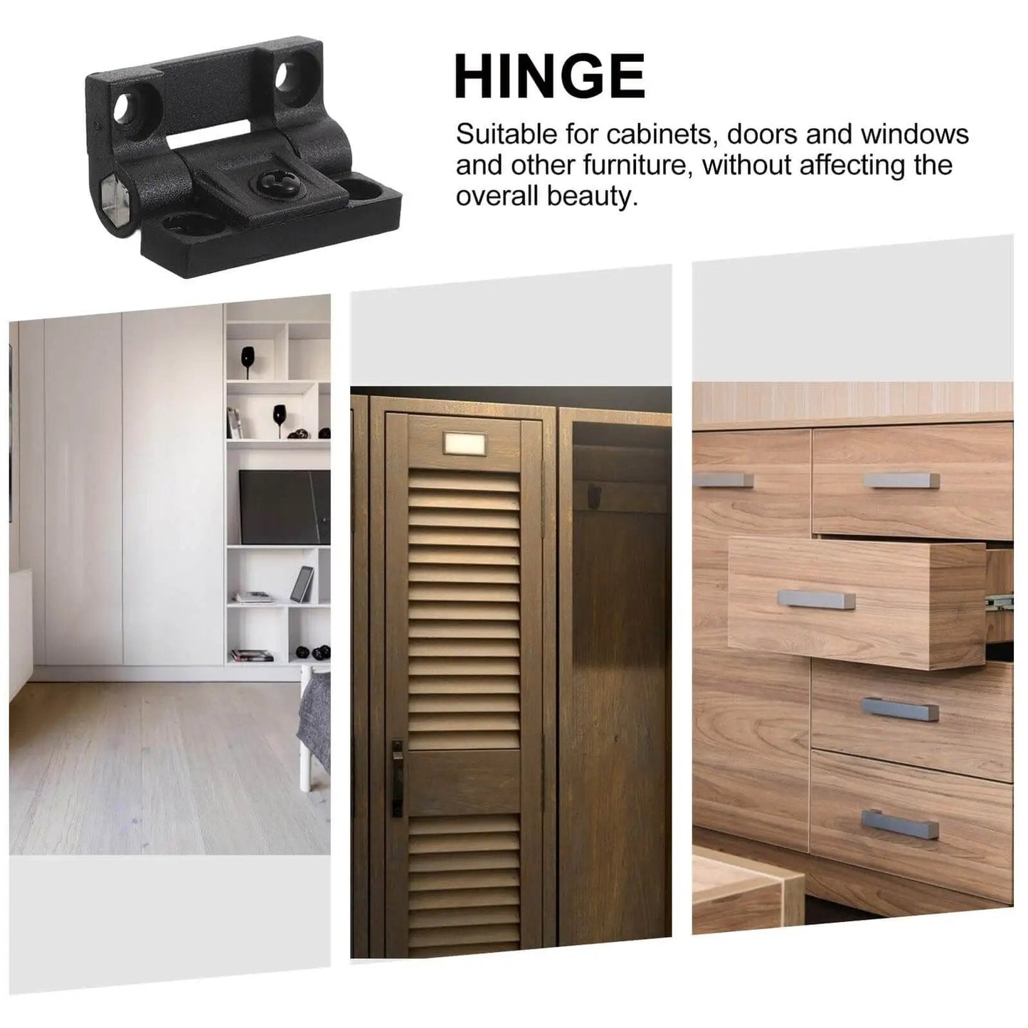 Plastic 90 Degree Cabinet Door Hinge With Folding Torque And Ball Bearing For Kitchen And Bathroom Furniture No Tools Required Easy Pair Installation OHPHCALL shown on cabinets and furniture