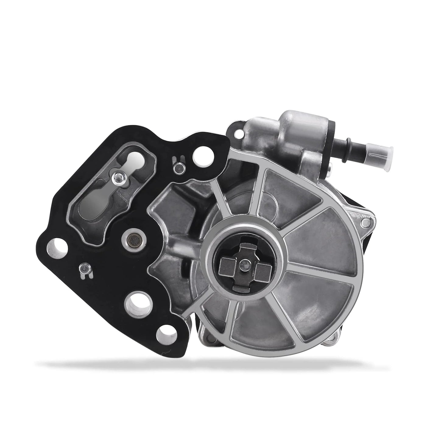 Front view of Brake Vacuum Pump OE Replacement For GM Vehicles 1.4L And 1.5L Engines 2016 To 2019 Chevy Cruze Malibu