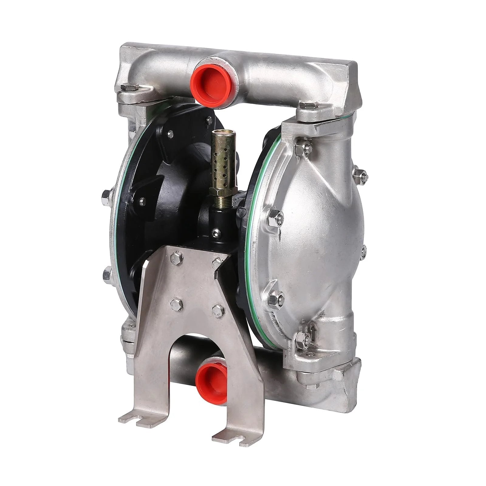 Air Operated Double Diaphragm Pump For Chemical And Waste Oil Transfer 1 Inch Inlet And Outlet 35 GPM Pneumatic Pump