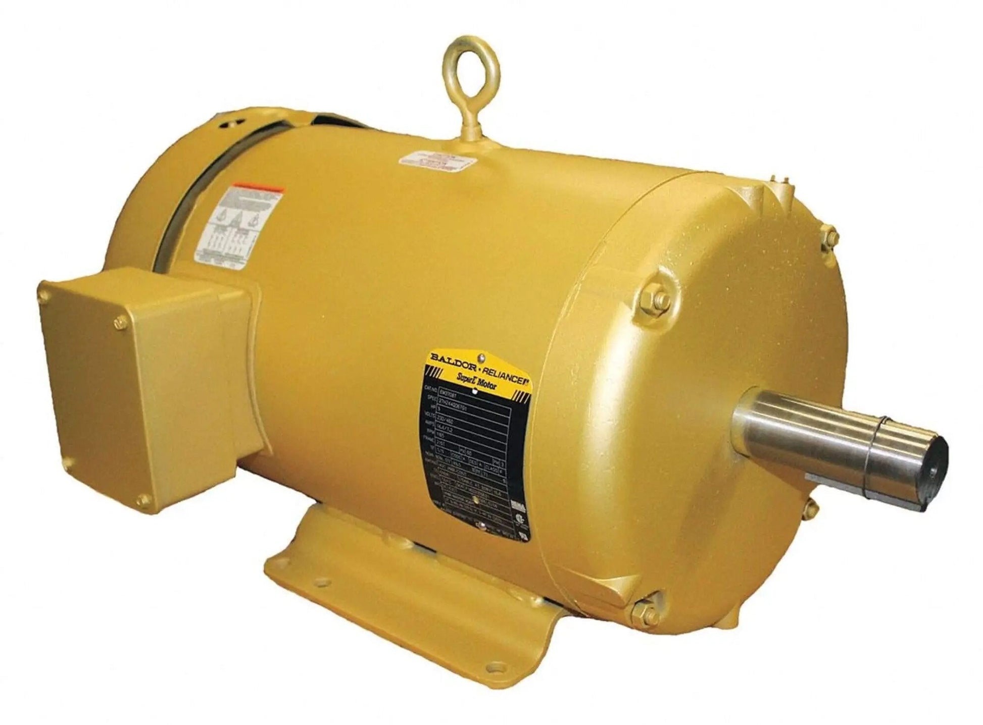 Single 3-Phase AC Motor 5 HP 215T Frame TEFC Enclosure 1160 RPM 60Hz 208-230/460V Industrial general purpose motor