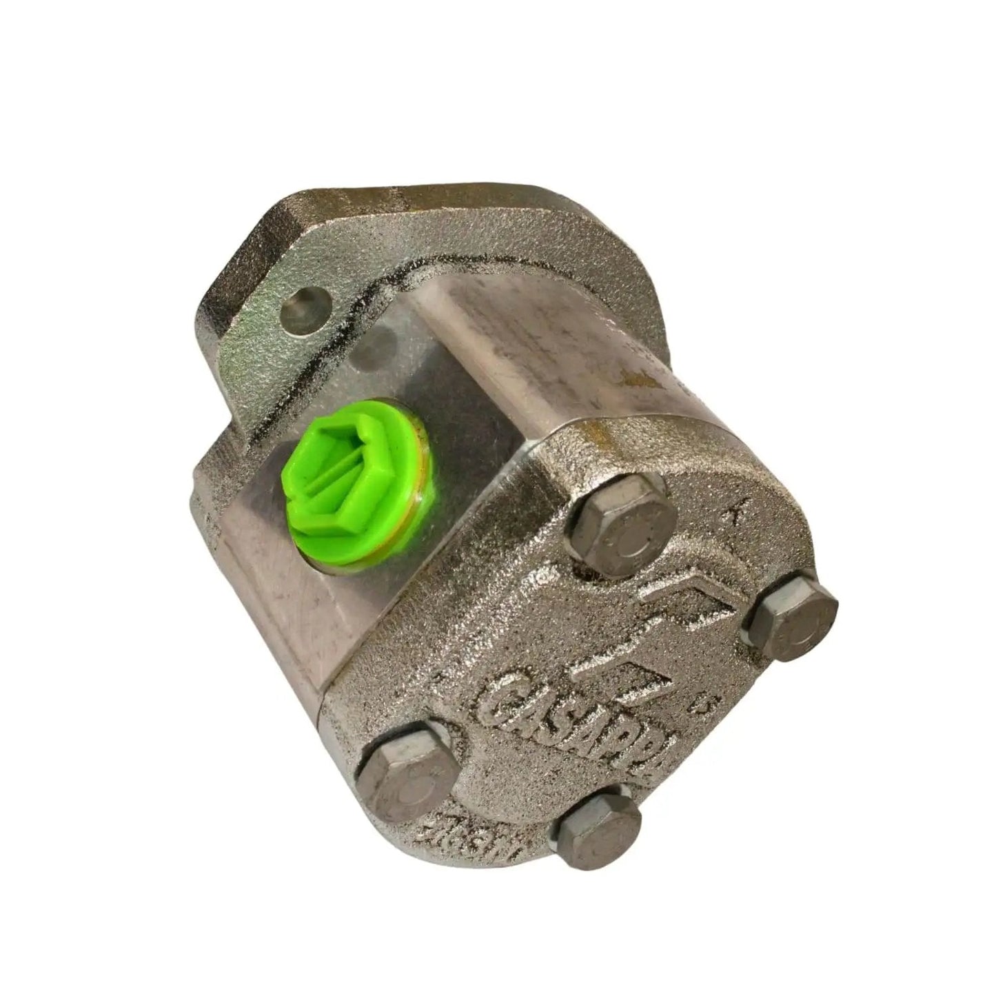 Replacement for Bosch Rexroth 9510290001 axial piston hydraulic assembly with sealed ball bearing, side view
