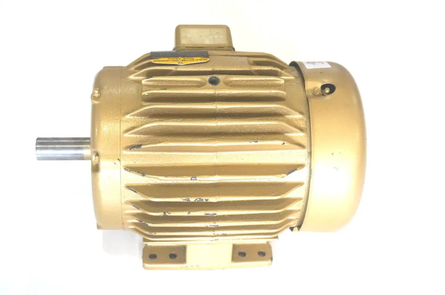Single 5 HP 3-Phase General Purpose AC Motor, TEFC 184T Frame, side view