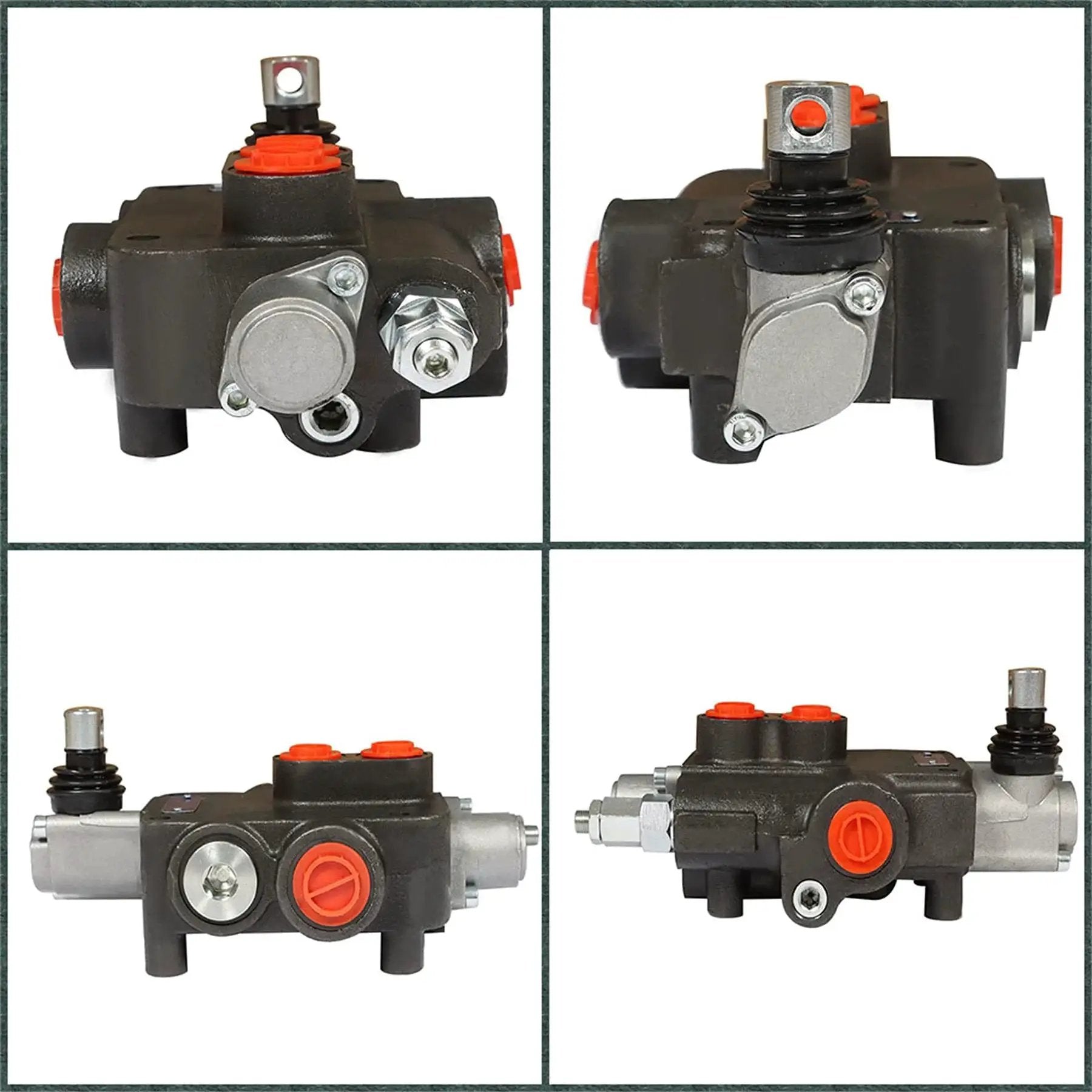 Heavy Duty 1 Spool Hydraulic Directional Control Valve 4 Way 3 Position Spring Center with 21GPM Max Flow and 3600PSI rating