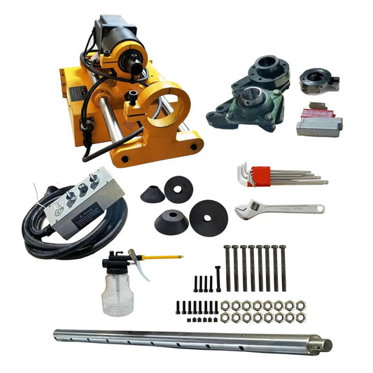 INTSUPERMAI Portable Line Boring Machine 110V Hole Drilling Connecting Rod Boring Machine XDT50 with accessories