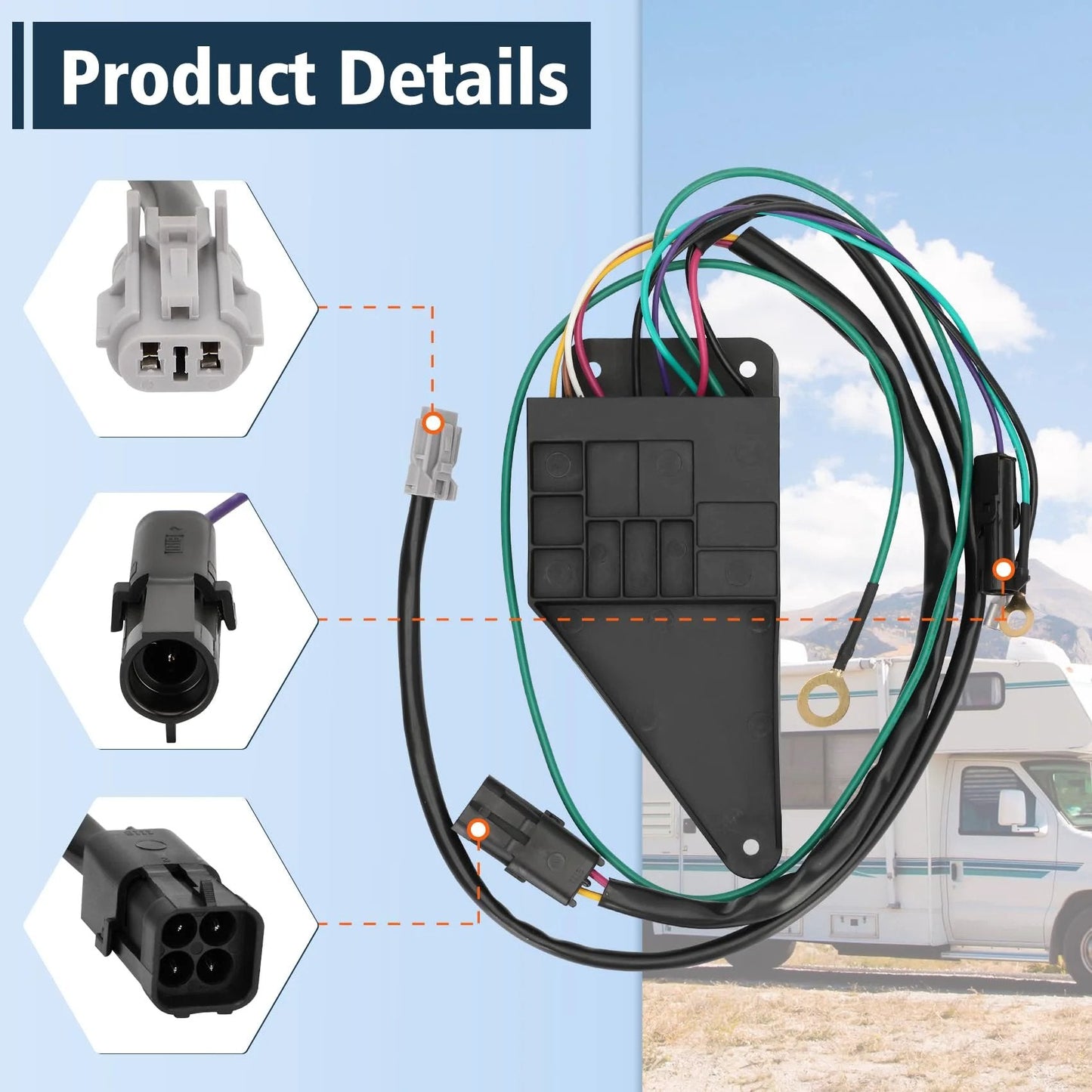 Beef Up Your RV Step System With A Curved Linkage Conversion Kit For Kwikee 22 23 28A 30 32 33 34 35 36 38 40 Series Steps Replacement Durable 379160 909510000 379147 Sobalai control unit image