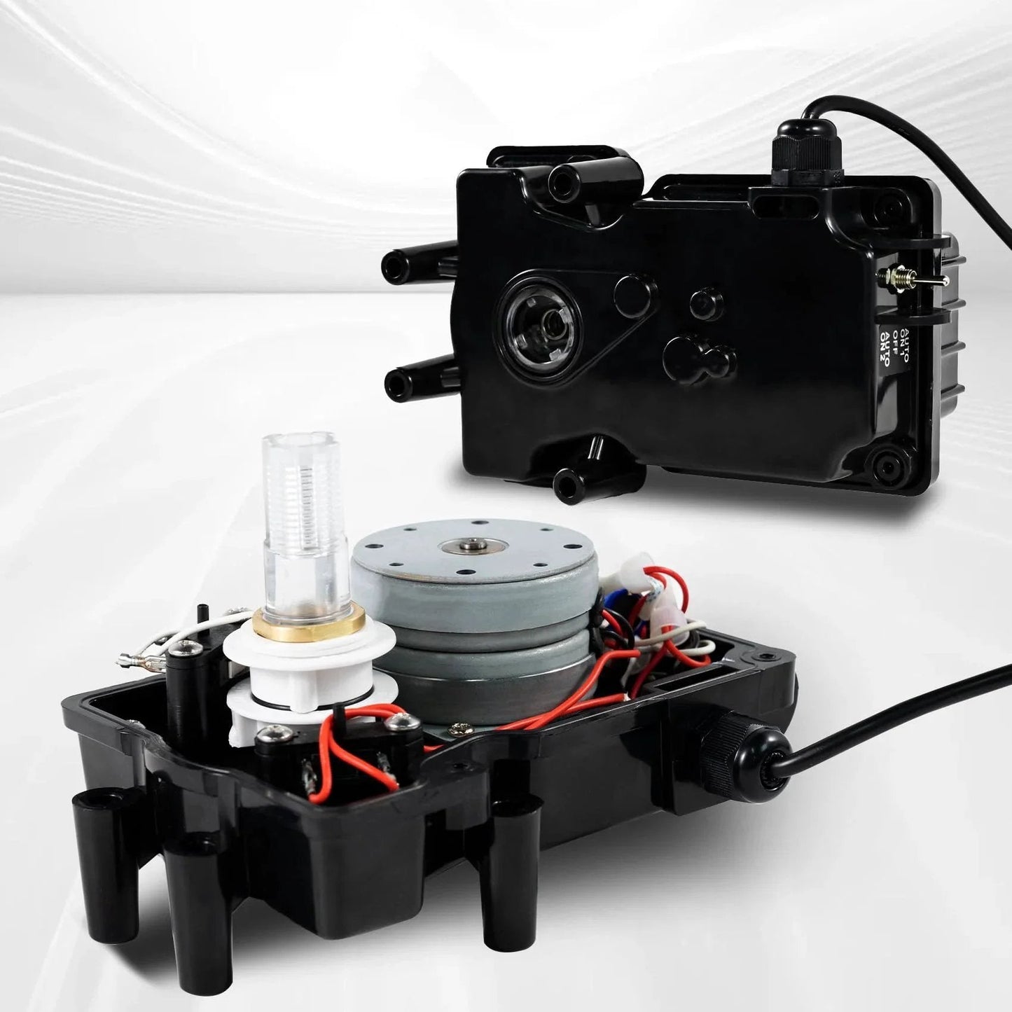 Universal 24 Volt Pool Valve Actuator Replacement For 24VAC Control Systems with internal components visible.