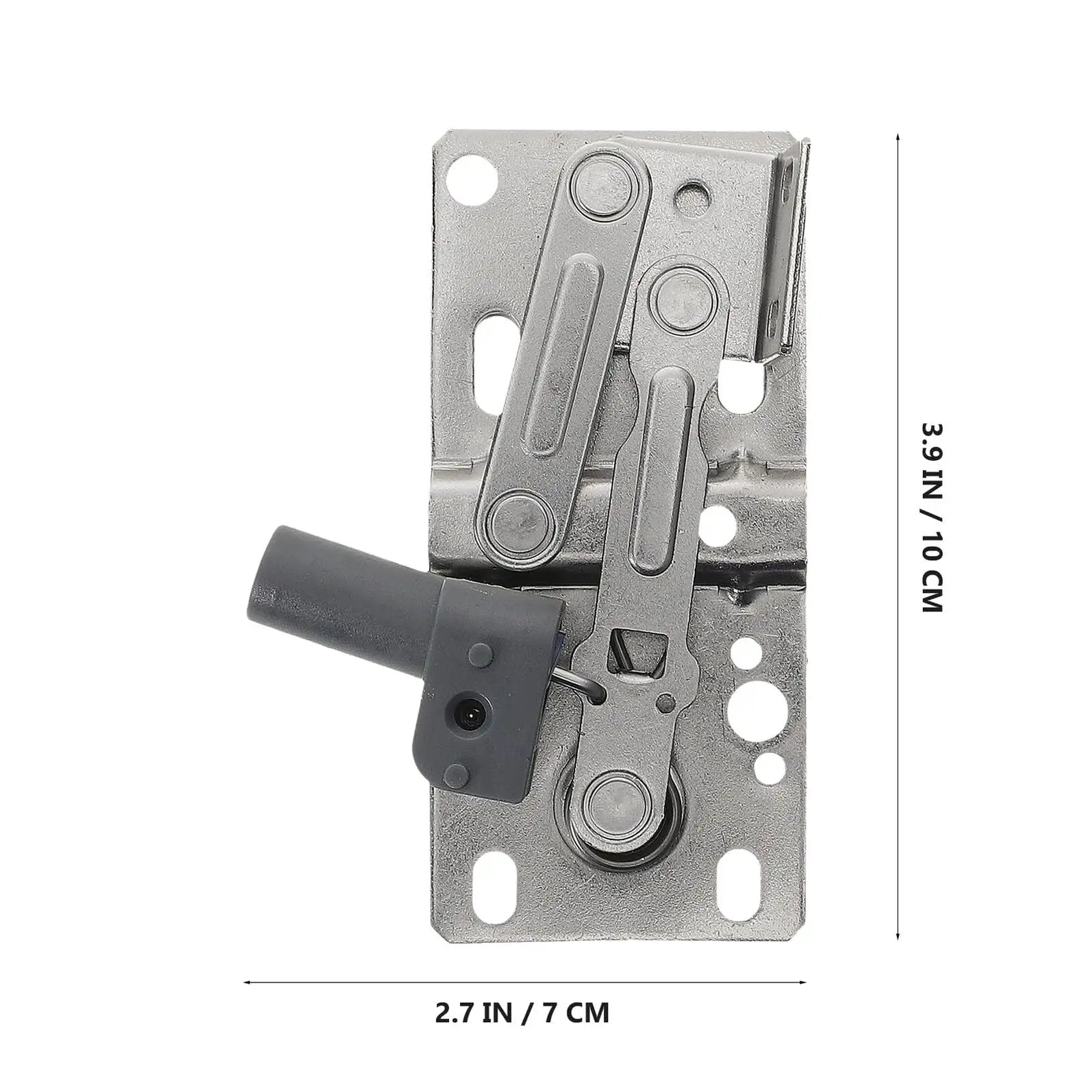 Soft Close 45 Degree Cabinet Hinges With Spring Buffer For Kitchen Sink Cabinets And Bookcases, Self Closing Doors, Concealed Load Bearing Hardware, Durable Cold Rolled Steel, Moisture Resistant, 1 Pair TEHAUX close-up view
