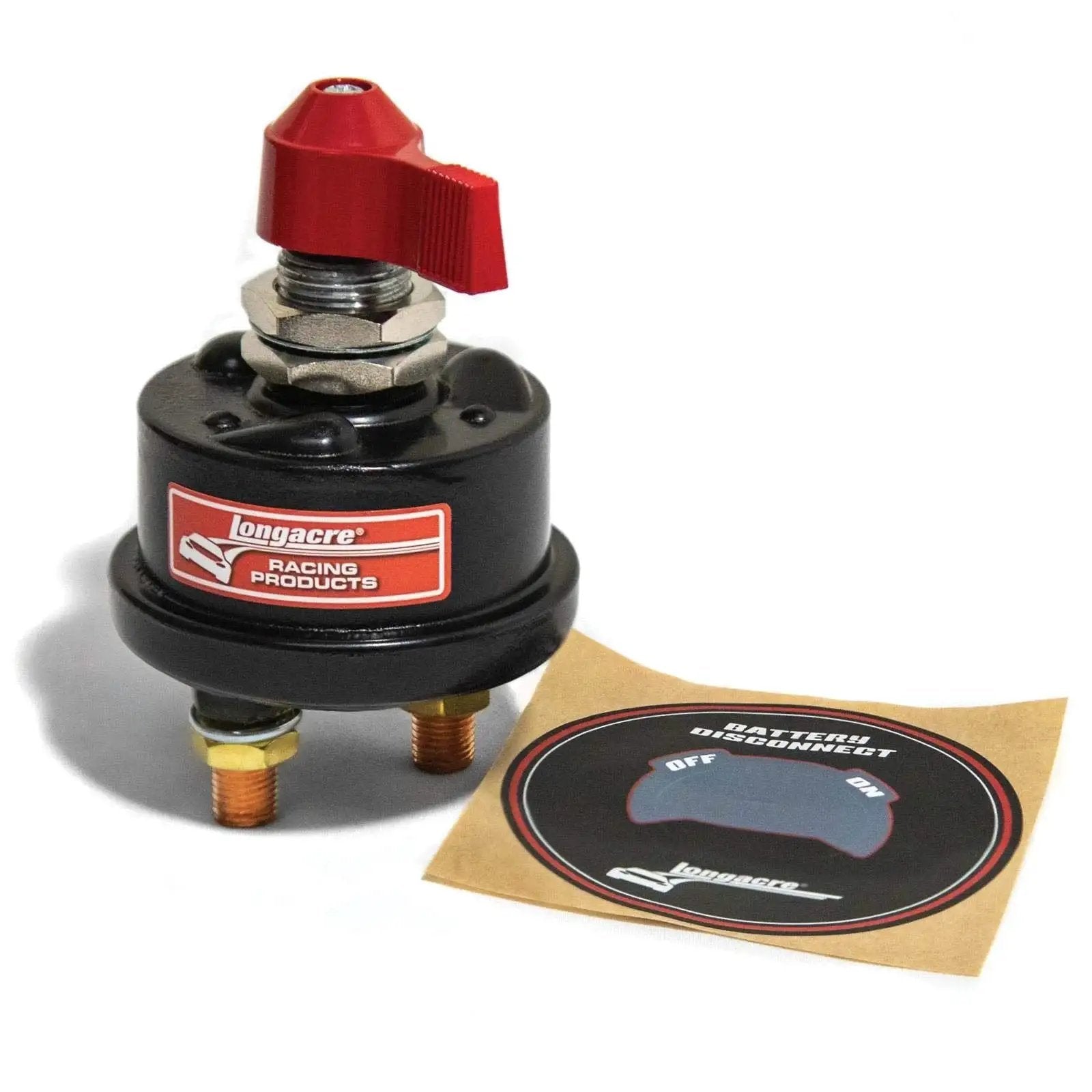 Weatherproof Battery Disconnect Switch With Red Handle 2 Terminal 175 Amp Continuous Rating For Cars Without Alternator Prevents Battery Drain And Enables Quick Emergency Disconnection