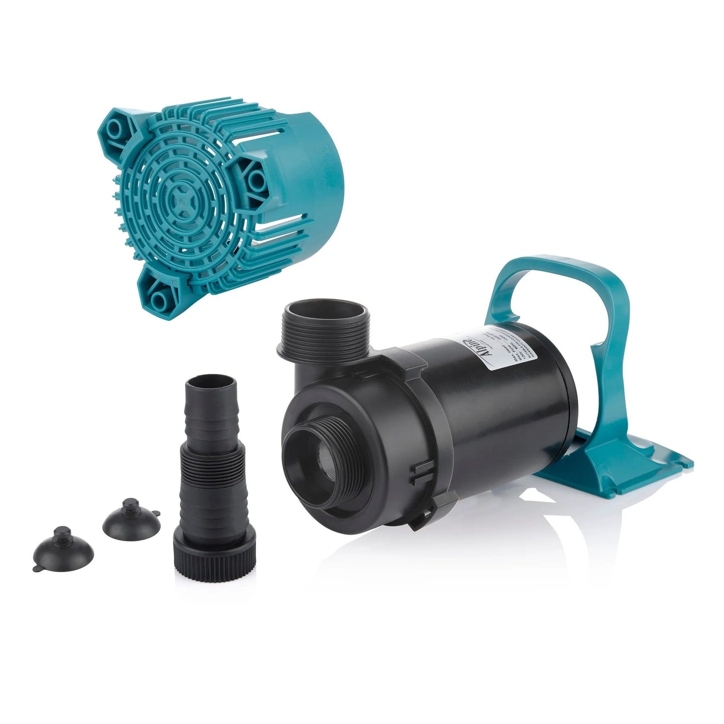 Beast 3000 GPH Vortex Submersible Pump For Ponds Waterfalls And Fountains Energy-Saving Durable Design Quiet Operation Black Teal Finish