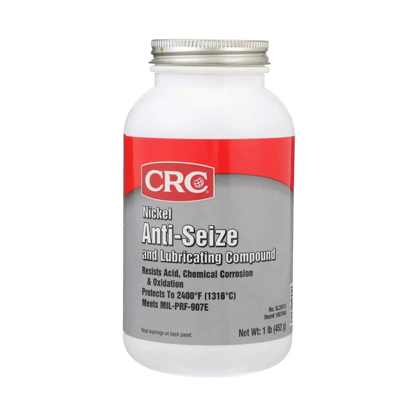 Nickel Anti-Seize And Lubricating Compound for Fittings, Bushings, Flanges, and Headers, 16 ounce tube by CRC Industries