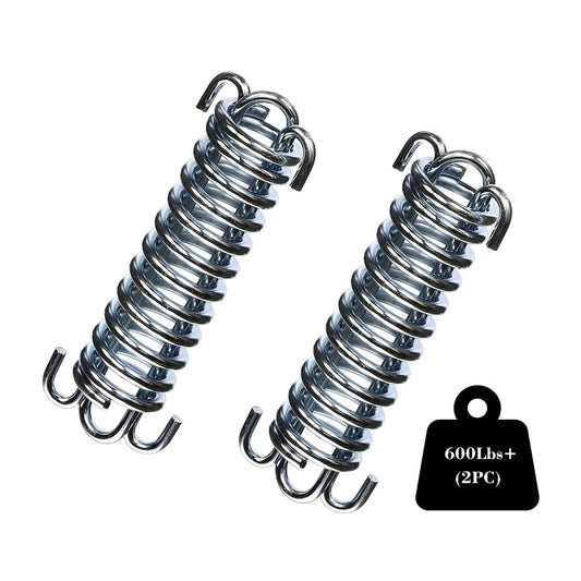 2 Pack Premium Porch Swing Springs Heavy Duty Stainless Steel Supports Up To 300 Lb Each For Hammock Chairs Porch Swings Punching Bags And More Delivers Smooth Easy Bounce And Lasting Comfort For Indoor Outdoor Use