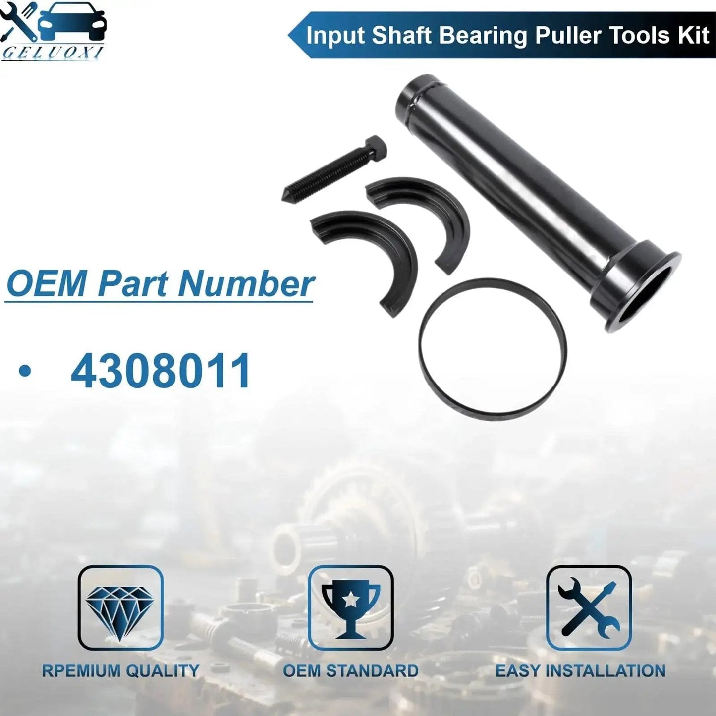 Input Shaft Bearing Puller Tools Kit Replacement For Eaton Fuller One And Three Quarter Inch And Two Inch Shafts OEM 4308011 parts