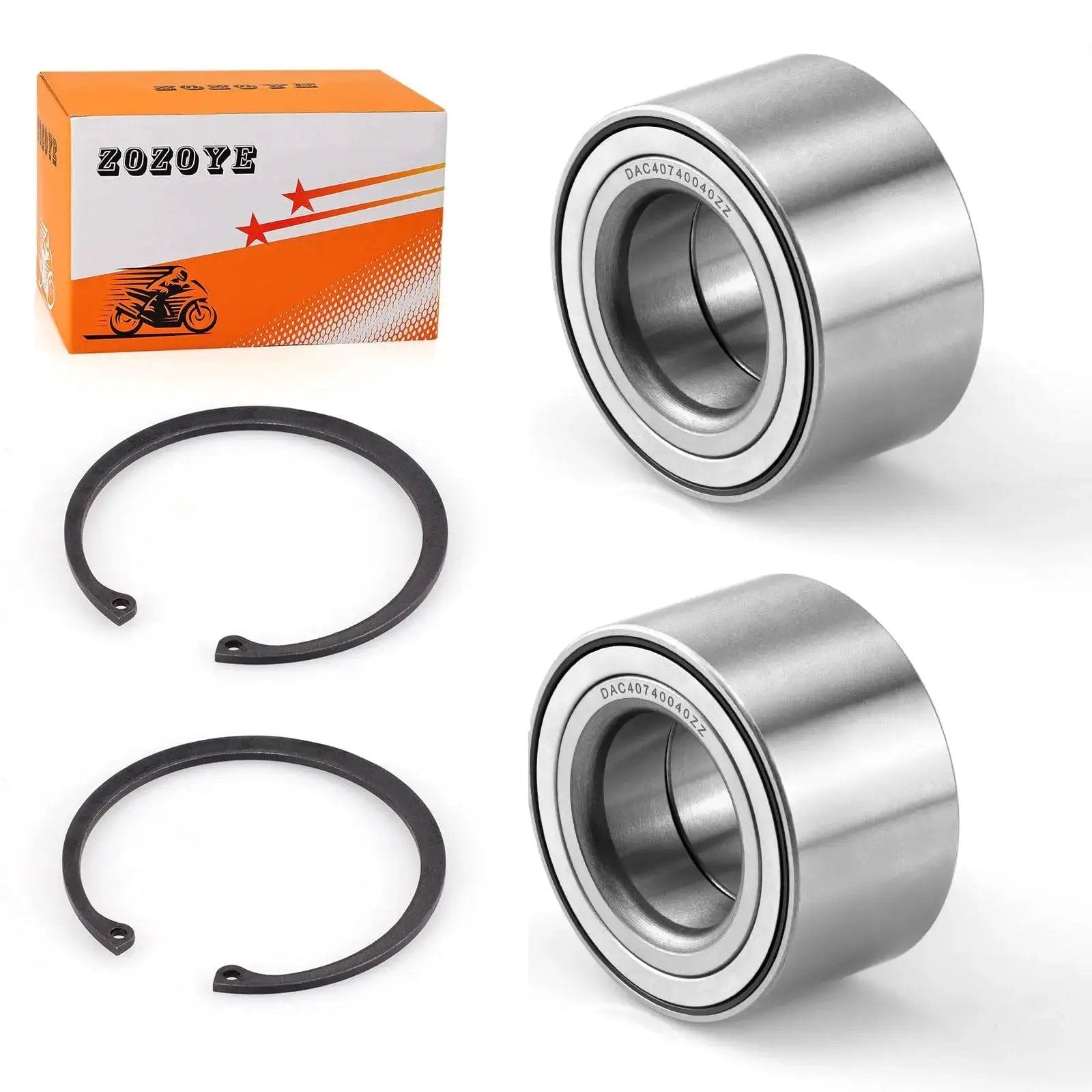 2 Pack Heavy Duty Rear Wheel Bearings For Polaris ATV And UTV Fits Sportsman Ranger RZR 400 500 570 600 700 800 900 1000
