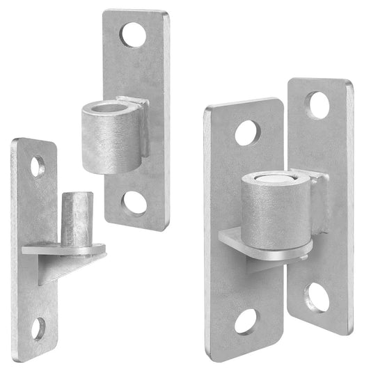 4 Pack Heavy Duty Gate Hinge Set Stainless Steel Hinges For Wood And Concrete Walls Industrial Grade Construction