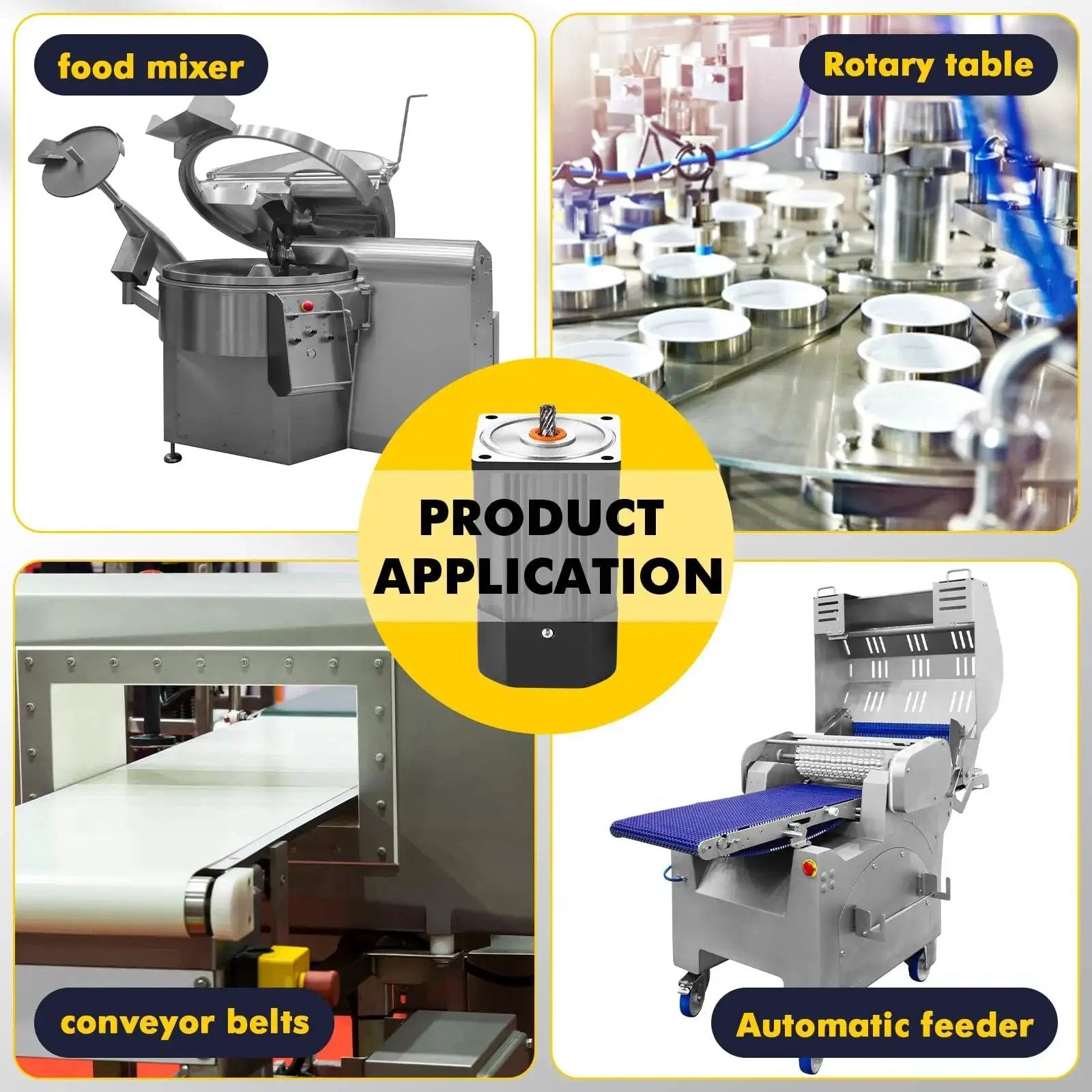 Heavy Duty 250W Variable Speed AC Motor With Gearbox And Bracket For Industry Robotics Automotive And Production Lines in use