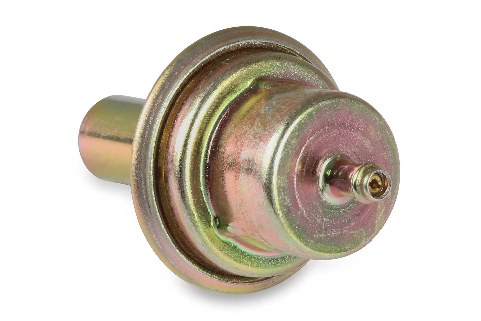 Front view of Adjustable Vacuum Modulator For GM TH350 And TH400 Transmissions, Fully Tune Your Shift Points From Two To Four MPH