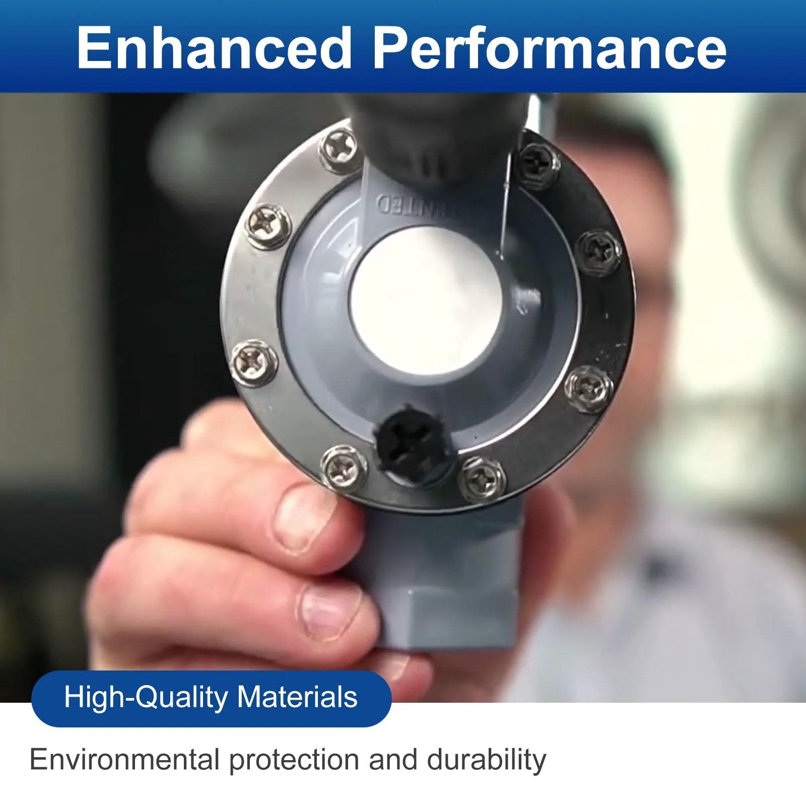 Close-up of Durable Sprinkler Diaphragm Replacement Assembly For Irritrol 205 Series Valve showing front view and high-quality materials