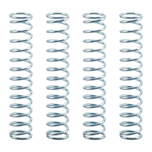 9712 Compression Spring With Nickel Plated Finish And Spring Steel Construction For Appliances Automotive And Industrial Machinery 0.051 Inch Wire Diameter 9/16 Inch Outer Diameter 3 Inch Long 4 Pack
