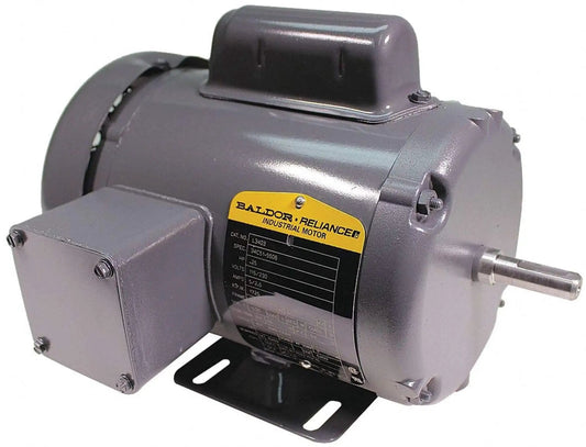 Pack of 1 General Purpose AC Motor Single Phase 48 Frame TEFC Enclosure 1/4 HP 1725 RPM 60Hz 115/230V Dual Voltage