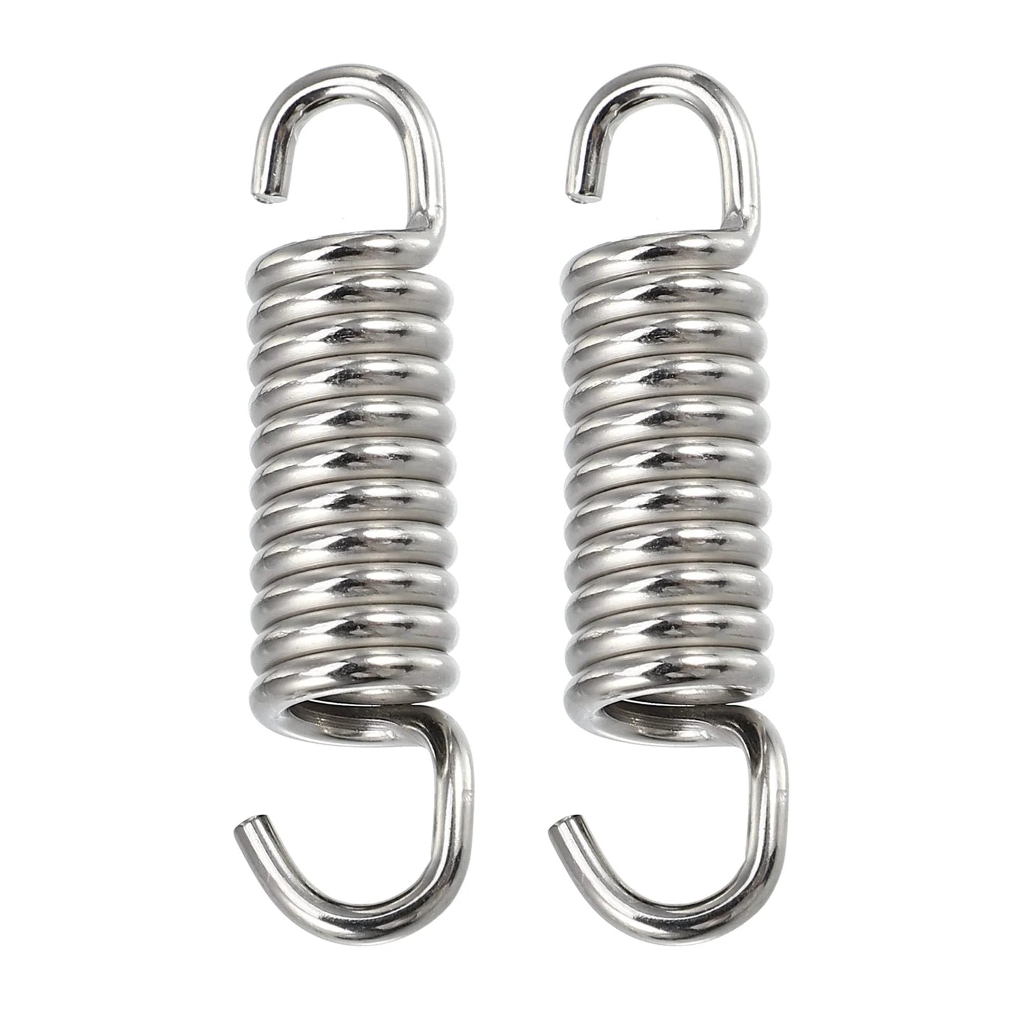 Universal Stainless Steel Exhaust Pipe Spring 43mm And 1.69 Inch Two Pack For Motorcycles Scooters And ATVs