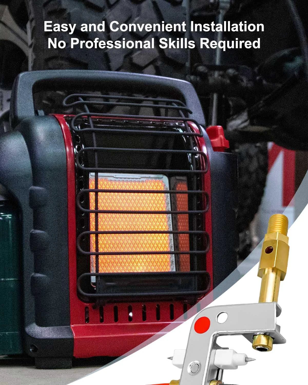 Pilot Assembly ODS Replacement for Mr Heater Heat Star Enerco Propane Heaters MH9B MH9BX MH18B Buddy Heaters Dewalt
