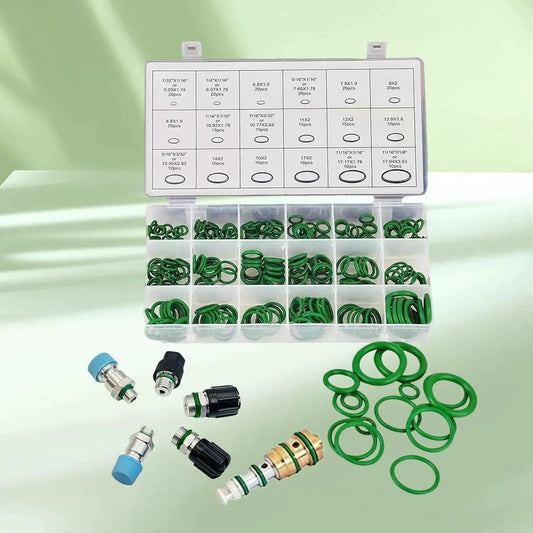 270 Piece Rubber O Ring Assortment Kit With Storage Box For Plumbing And Mechanical Repair Includes Mixed Sizes For Pipe Seals
