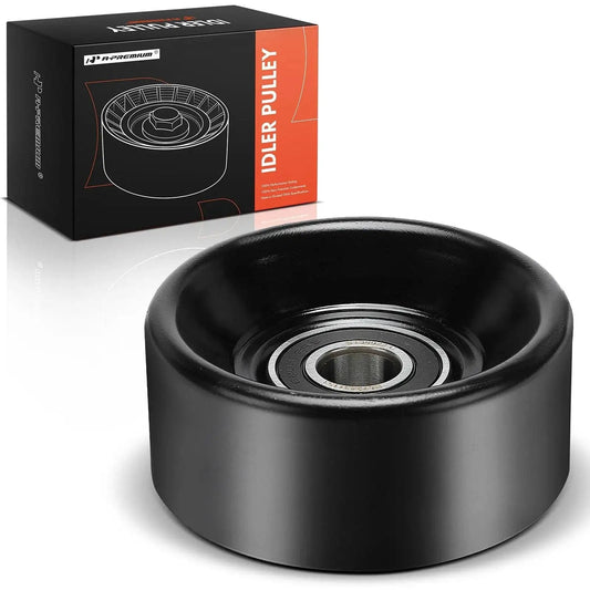 Premium Belt Idler Pulley Fits Ford F Series Trucks And Econoline Vans From 1997 To 2003 And Works With related models