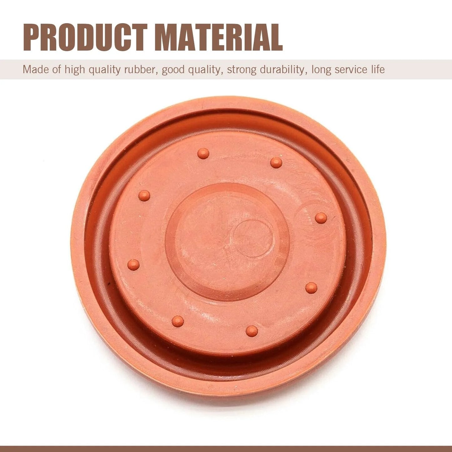 Top Notch Durable Rubber PCV Box Oil Separator Diaphragm For Volvo Engines 2007 To 2013 Compatible With C30 S40 C70 Arwrilt Red