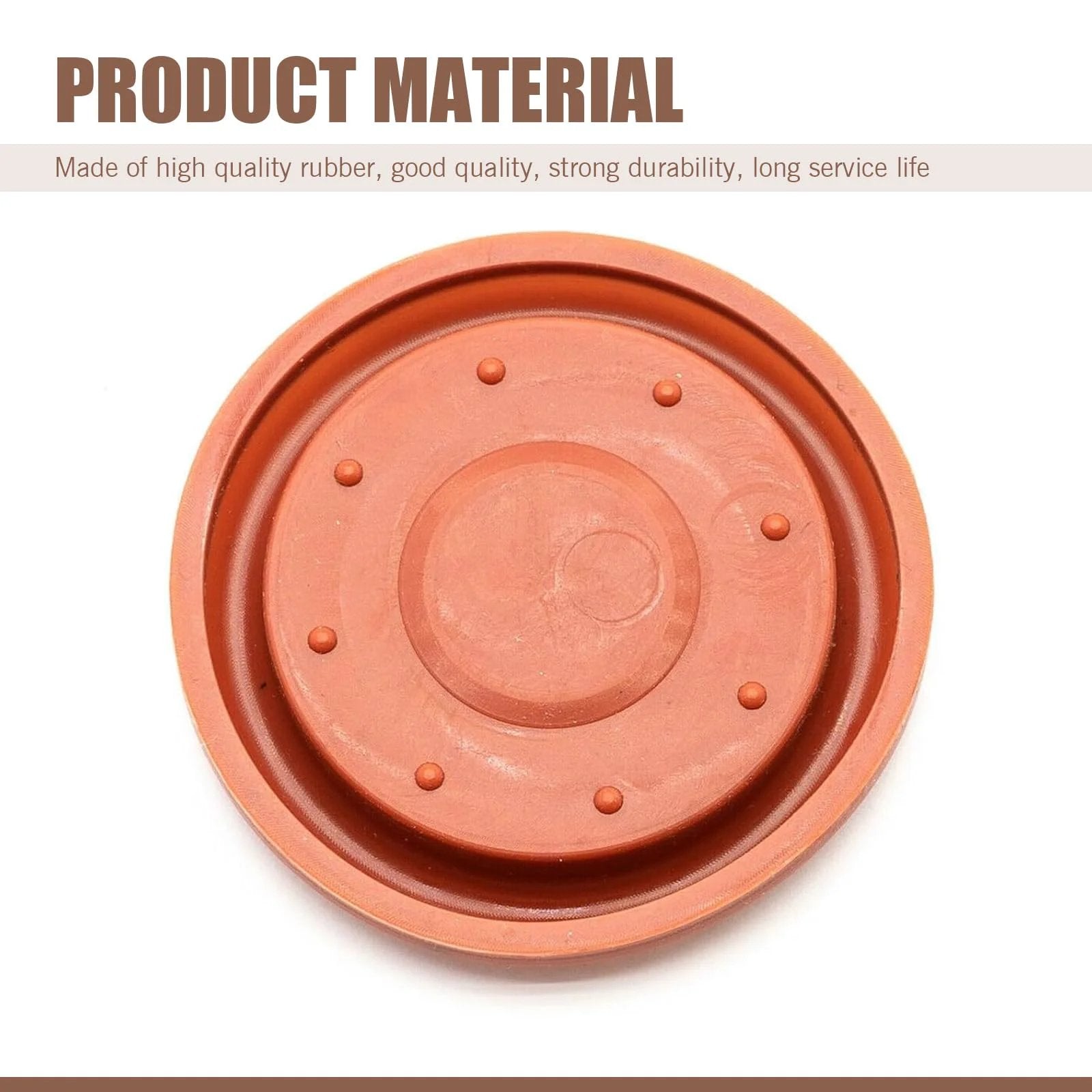 Top Notch Durable Rubber PCV Box Oil Separator Diaphragm For Volvo Engines 2007 To 2013 Compatible With C30 S40 C70 Arwrilt Red