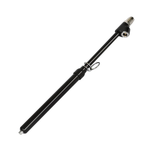 Heavy Duty Dual Head Pencil Style Air Pressure Gauge With Extended Tube 10-150 PSI Easy To Read Two Sided Scale Ideal For Dual Wheels And Tough To Reach Valves Hang Up Loop Built For Service Grade Use WYNNsky