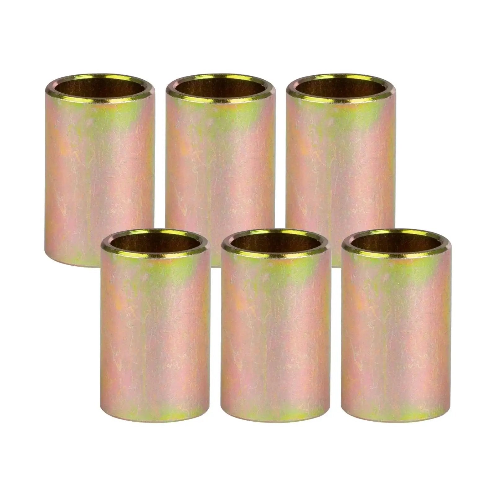 Six Pack Universal Lower Lift Arm Bushings For Cat II To I Hitch Systems Quick Hitch Bushing Set 302910 30291E1 displayed in a set