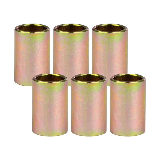Six Pack Universal Lower Lift Arm Bushings For Cat II To I Hitch Systems Quick Hitch Bushing Set 302910 30291E1 displayed in a set