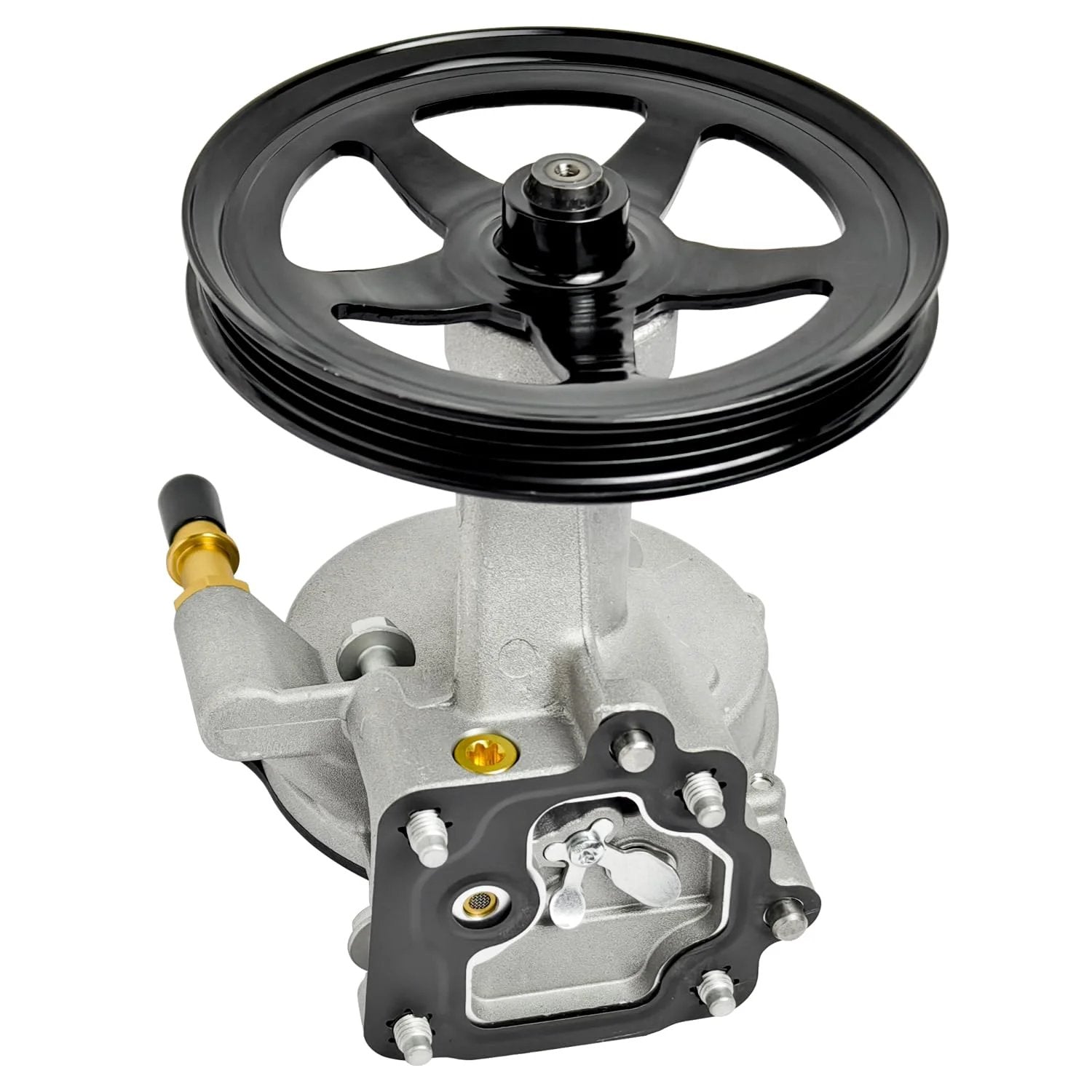 Front view of Brake Vacuum Pump Replacement For Cadillac Escalade Suburban Silverado Tahoe Cheyenne GMC Sierra Yukon 2015 2019 Fits OE Numbers 12662552 12669488 12696313 12654013