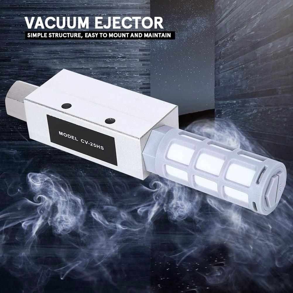 Pneumatic Vacuum Generator For Automation Compact Air Operated Venturi Vacuum Pump Aluminum Alloy Construction High Airflow