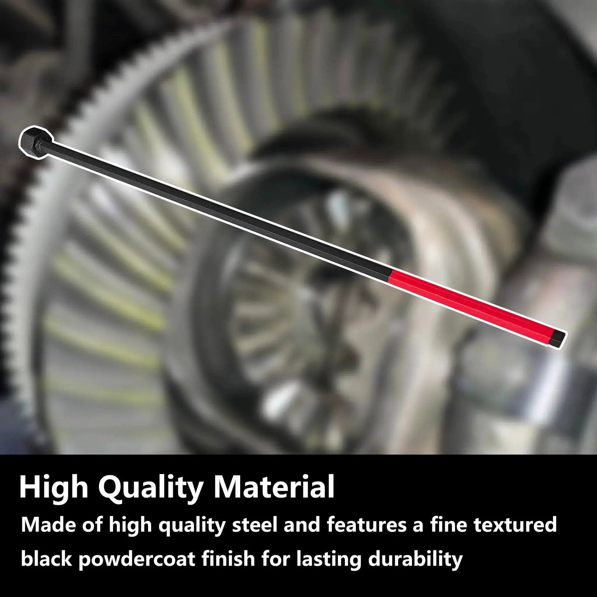 Differential Bearing Preload Wrench Replacement For Chrysler And Dodge Vehicles, matte black finish, steel construction
