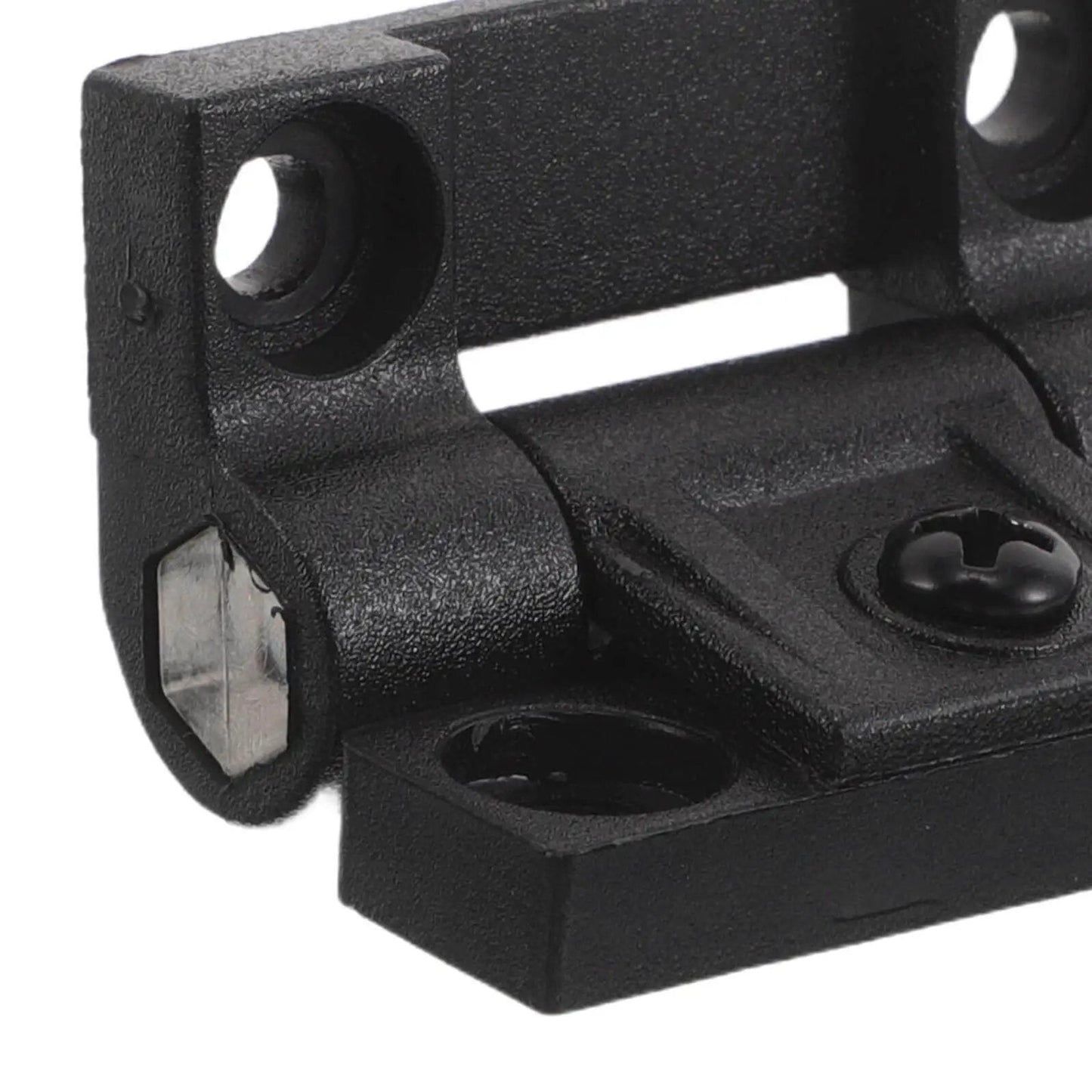 Close-up of Plastic Folding Torque Hinges 90 Degree Adjustable Door Frames With Ball Bearing Built Tough Self Locking Positioning