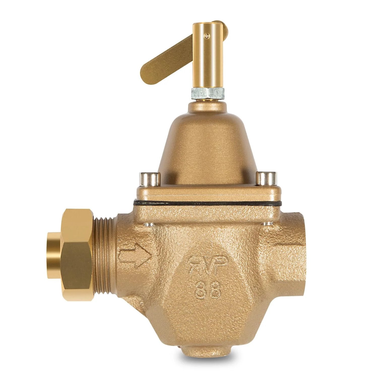 Half Inch High Capacity Water Pressure Regulator For Watts 1156F Series Replacement Compatible With S1156F Boiler Water Regulator 10 To 25 PSI