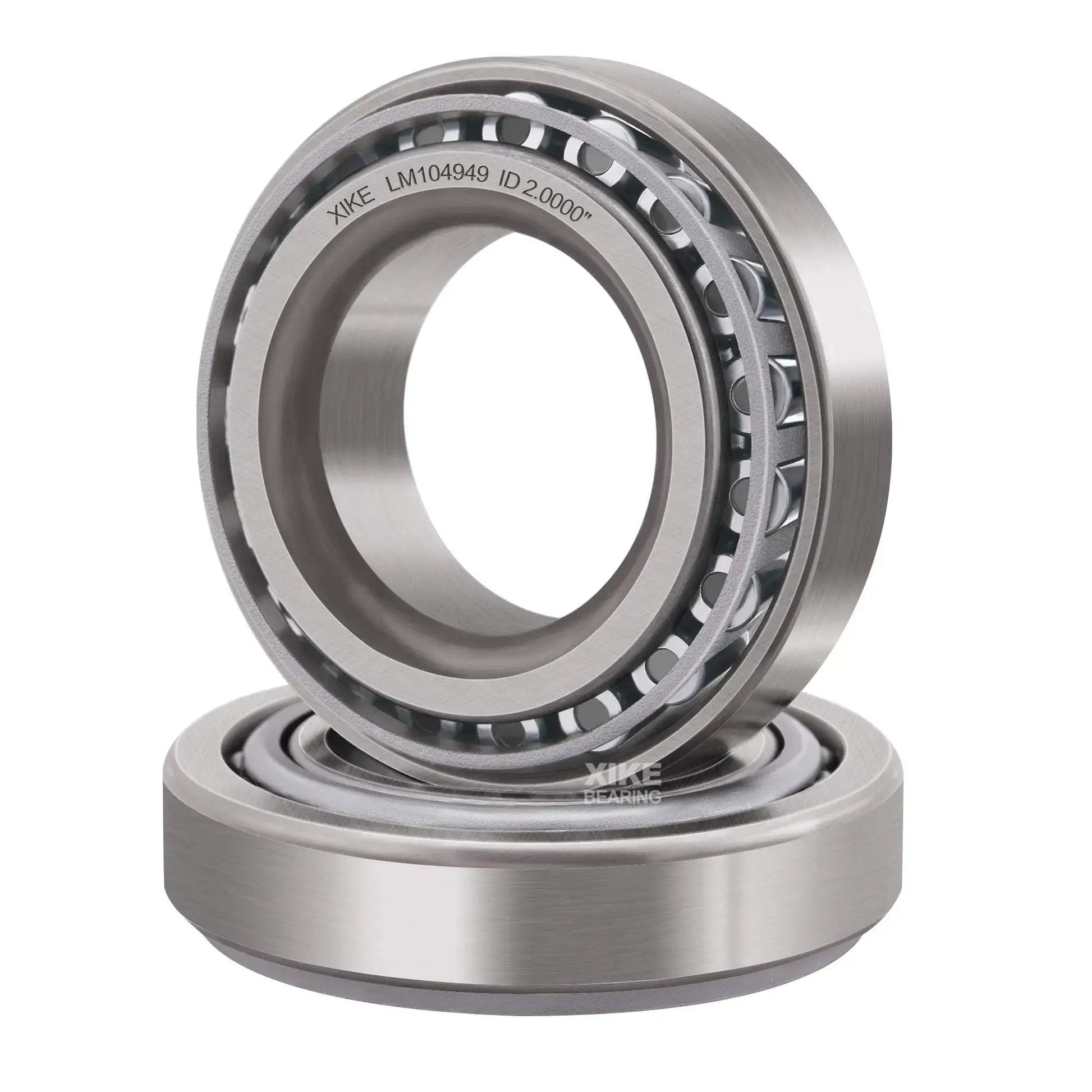 Durable Wheel Bearing Set 38 Tapered Roller Bearings For Car And Trailer Axles Fits Most Vehicles 2 Pack XiKe Beefy Chrome Steel