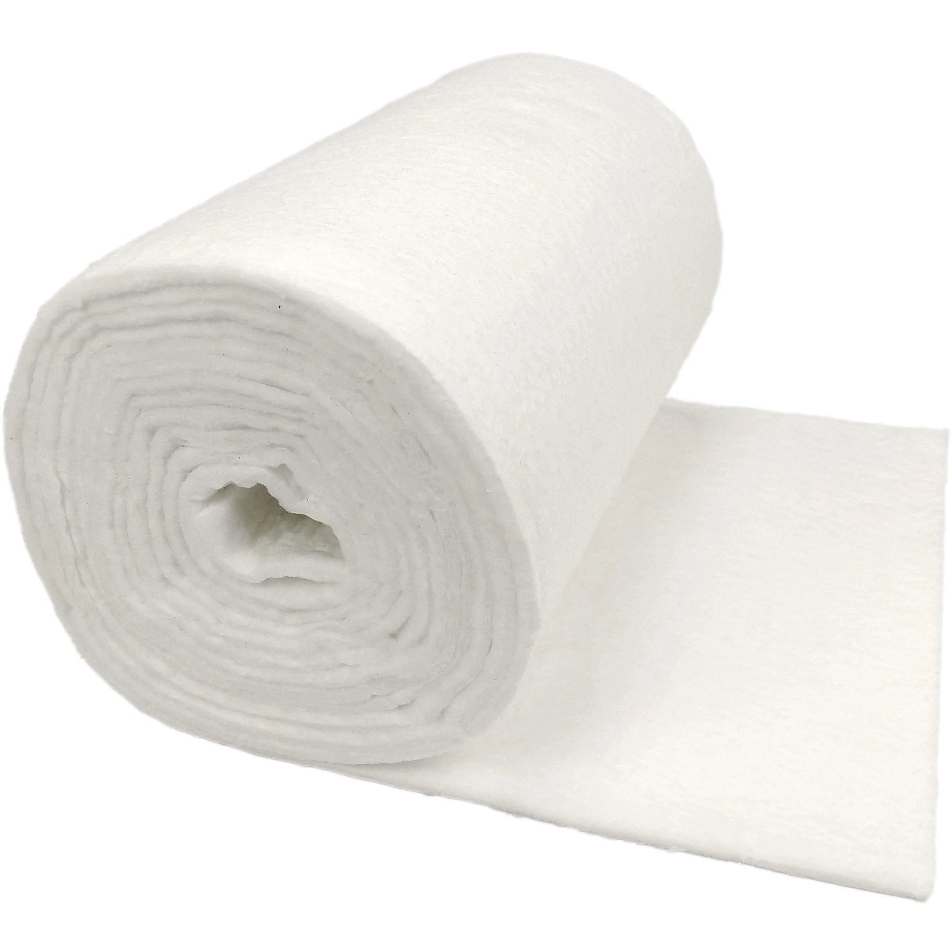 Ceramic Fiber Insulation Blanket 0.25 Inch Thick 16 By 240 Inch Fireproof 2400F For Wood Stoves Fireplaces Furnaces Ovens Forge Brazing Soldering Made In USA