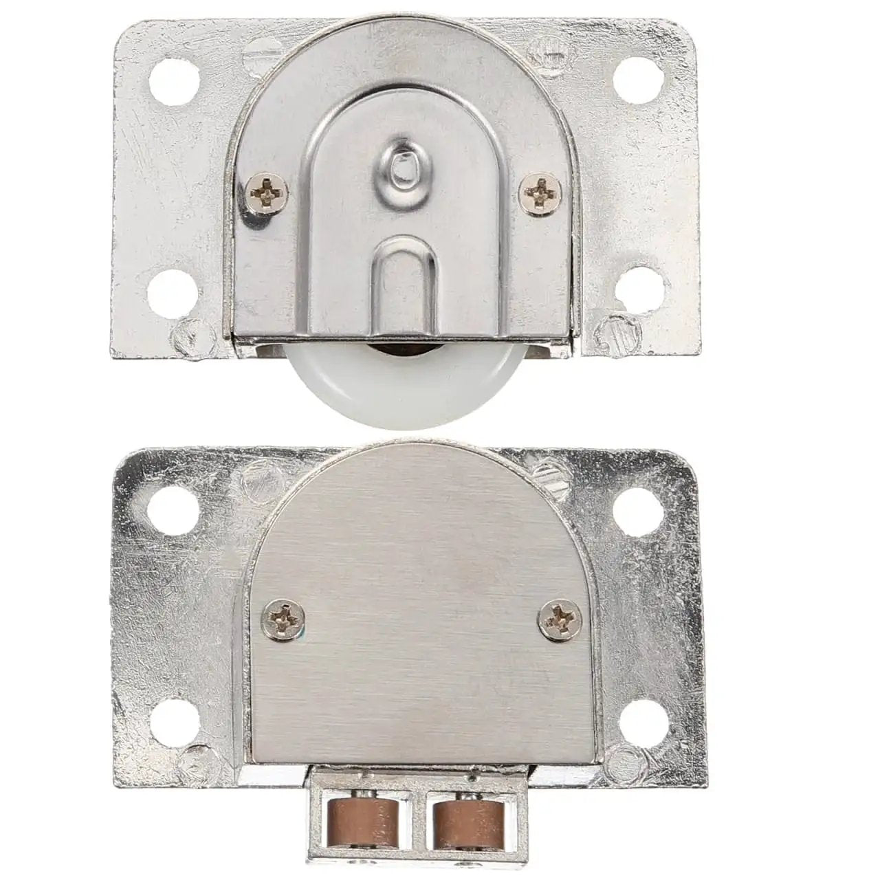 Cabinet Sliding Roller Wheels Zinc Alloy Sliding Door Hardware For Wardrobe Closet Barn Door Accessories Durable Wardrobe Wheel 388