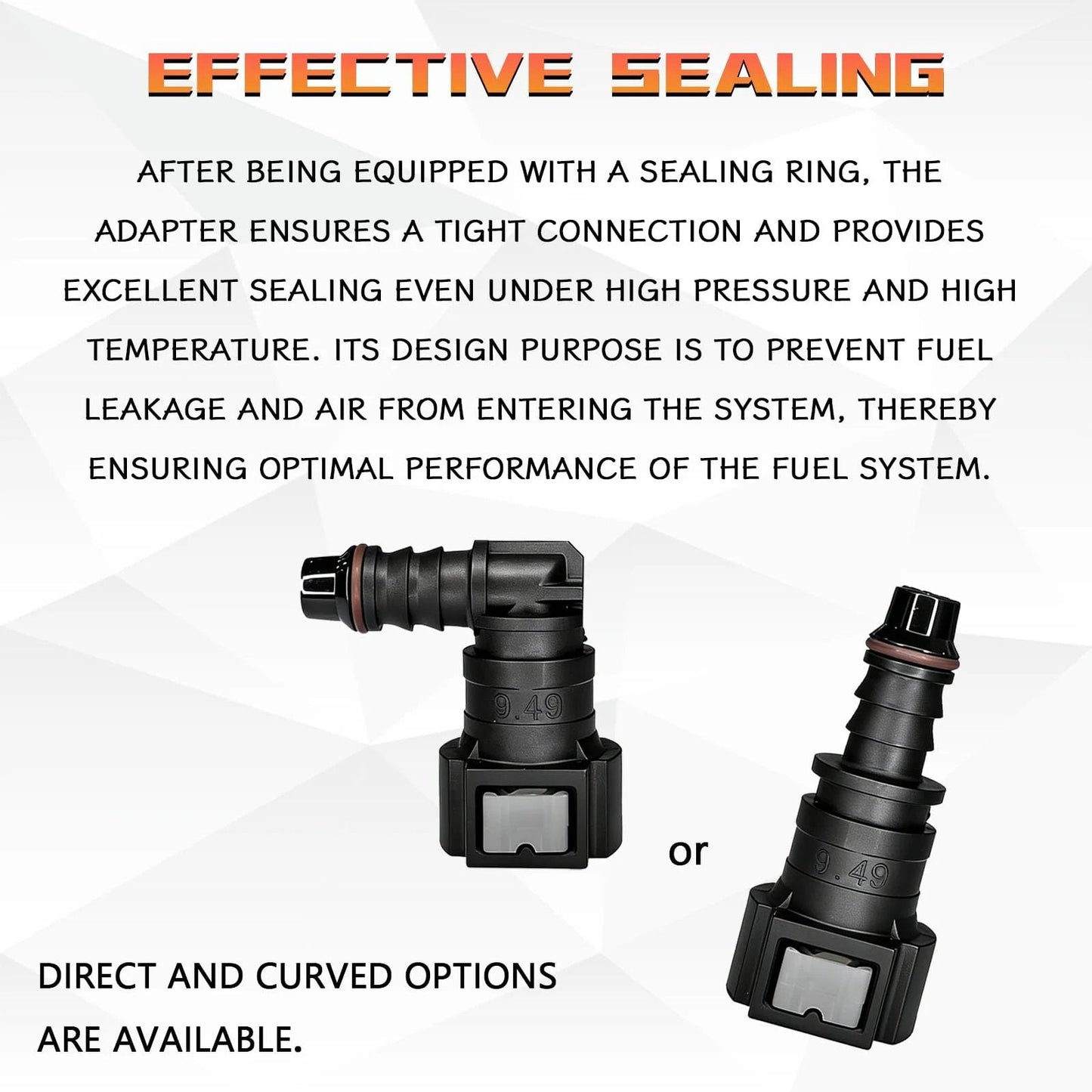 90 Degree Fuel Line Quick Connector Kit Two Pack Three Eighths SAE To Five Sixteenths Inch Nylon Tubing High Pressure Push On Quick Release Plugs For Fuel System Repair Compatible With Most Vehicles