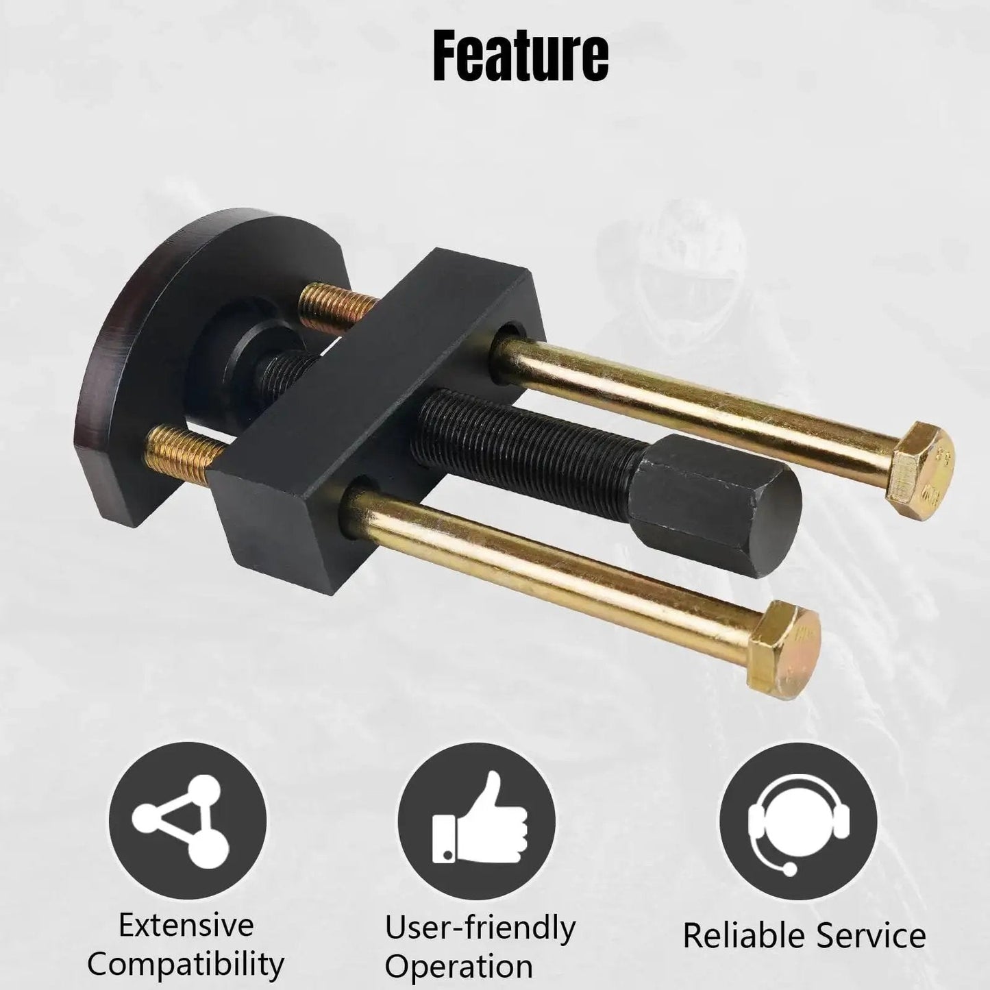 Transmission Mainshaft Inner Bearing Race Tool Installer Puller For Big Twin Five And Six Speed Transmissions From 1984 To Present Replace 34902 84 Crafted From High Hardness Carbon Steel With Heat Treatment For Superior Strength And Durable Long Life