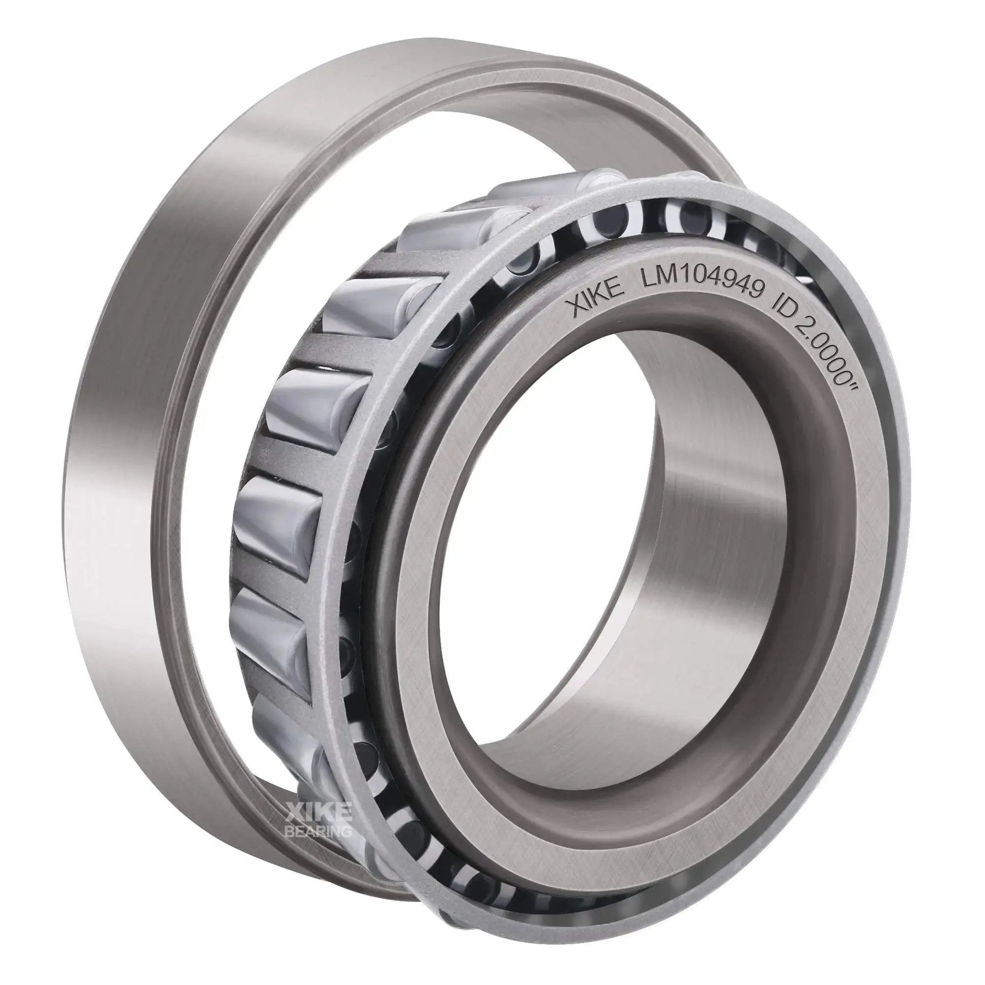 Durable Wheel Bearing Set 38 Tapered Roller Bearings For Car And Trailer Axles Fits Most Vehicles 2 Pack XiKe Beefy Chrome Steel