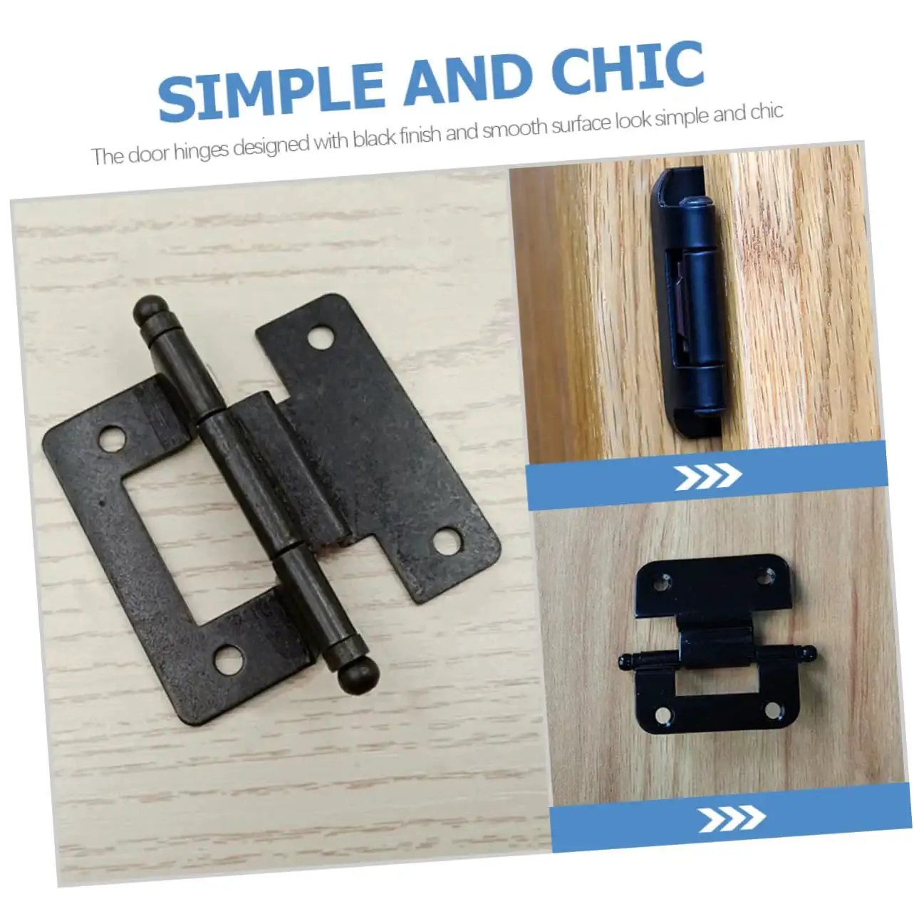 Heavy Duty Self Closing Kitchen Cabinet Hinges For Furniture Doors Built Tough Durable Iron Cupboard Hinges With Smooth Finish
