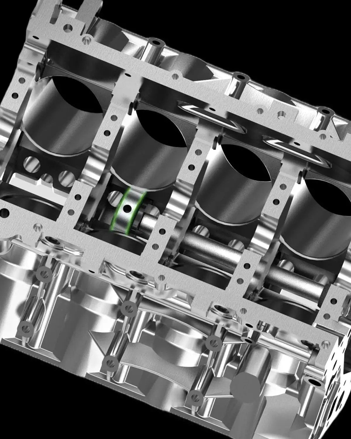Cam Bearing Installation And Removal Tool For Small Block V8 And 90 Degree V6 Engines Universal Compatibility in engine block.