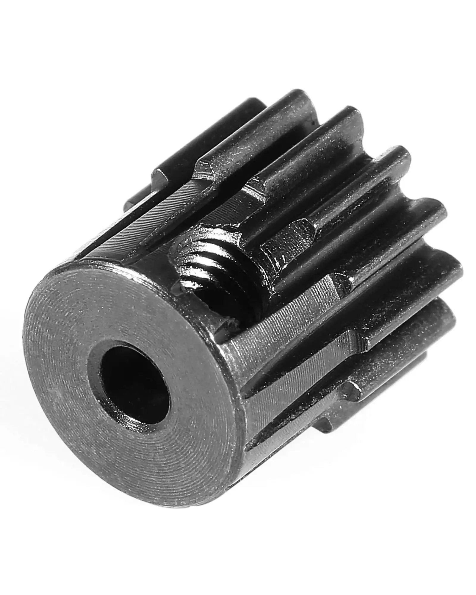Tough As Nails Hardened Steel Pinion Gear For 1 18th Scale RC Cars 48DP 14T 2.0mm Bore CNC Machined, Fits Traxxas LaTrax Teton
