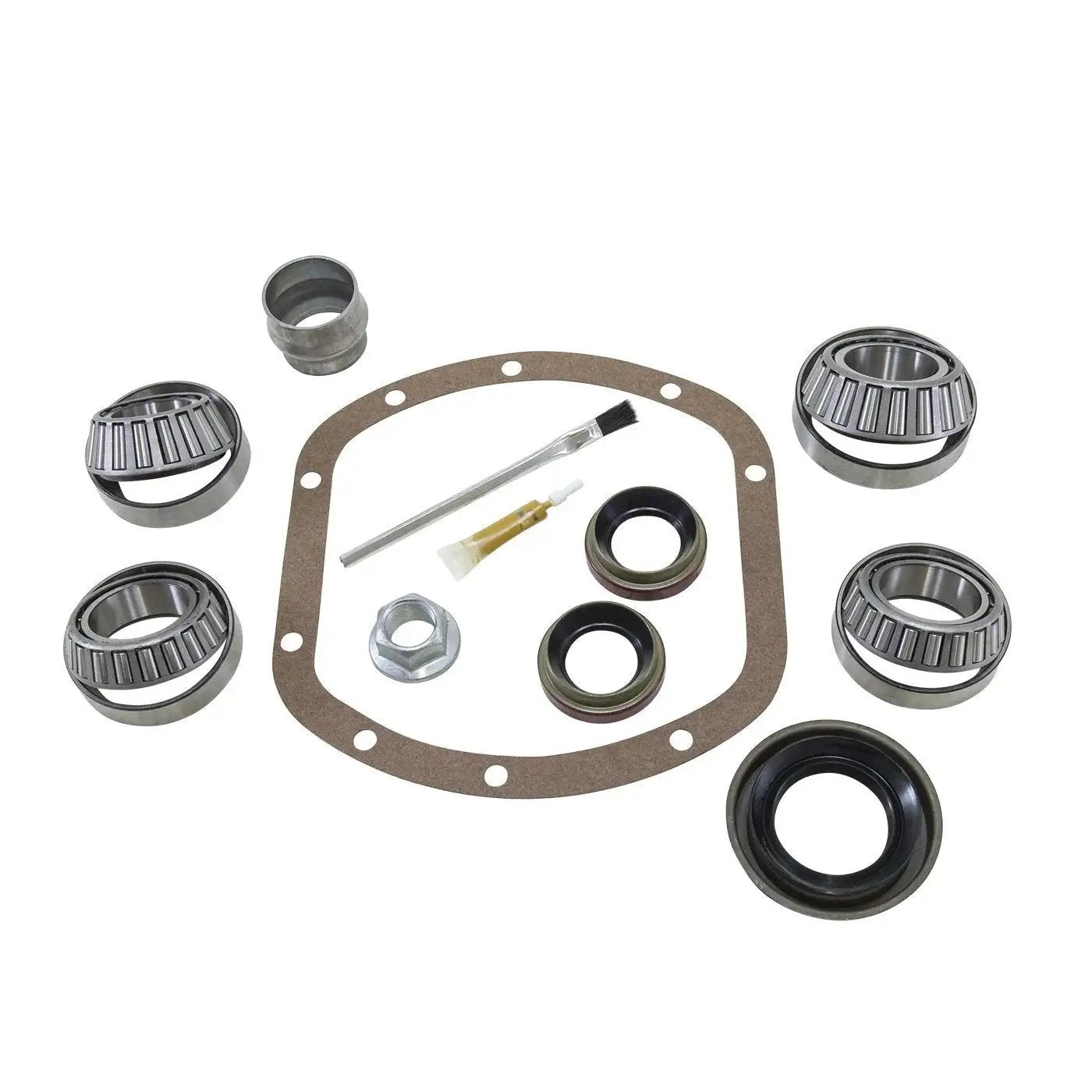 Koyo Bearing Kit For Jeep JK Dana 30 Front Differential with bearings, races, seal, and gasket visible.